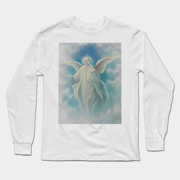 Angel Long Sleeve T-Shirt by TinBennu